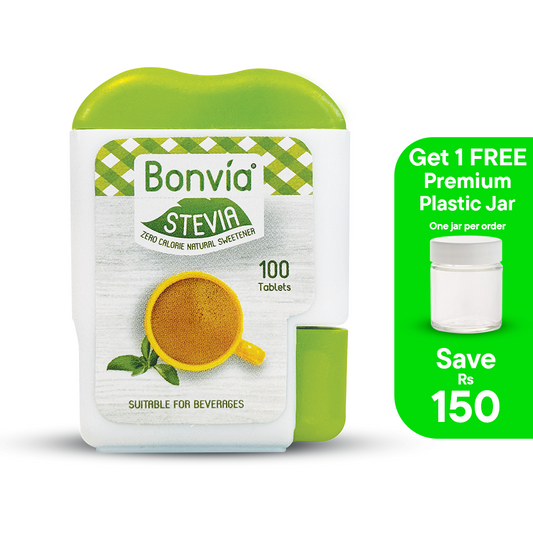 [With FREE gift] Bonvia Stevia Tablet - 100s