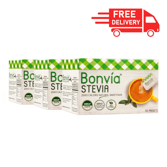 Bonvia Stevia 50 sachet pack x 3