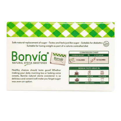 Bonvia Stevia 50 sachet pack