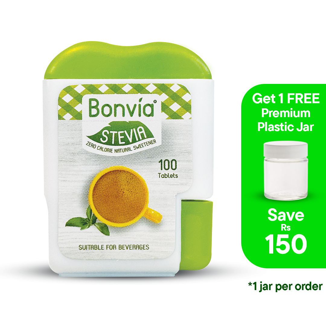 [With FREE gift] Bonvia Stevia Tablet - 100s