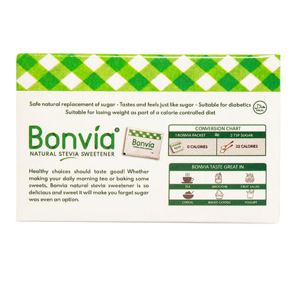 Bonvia Stevia 50 sachet pack x 2